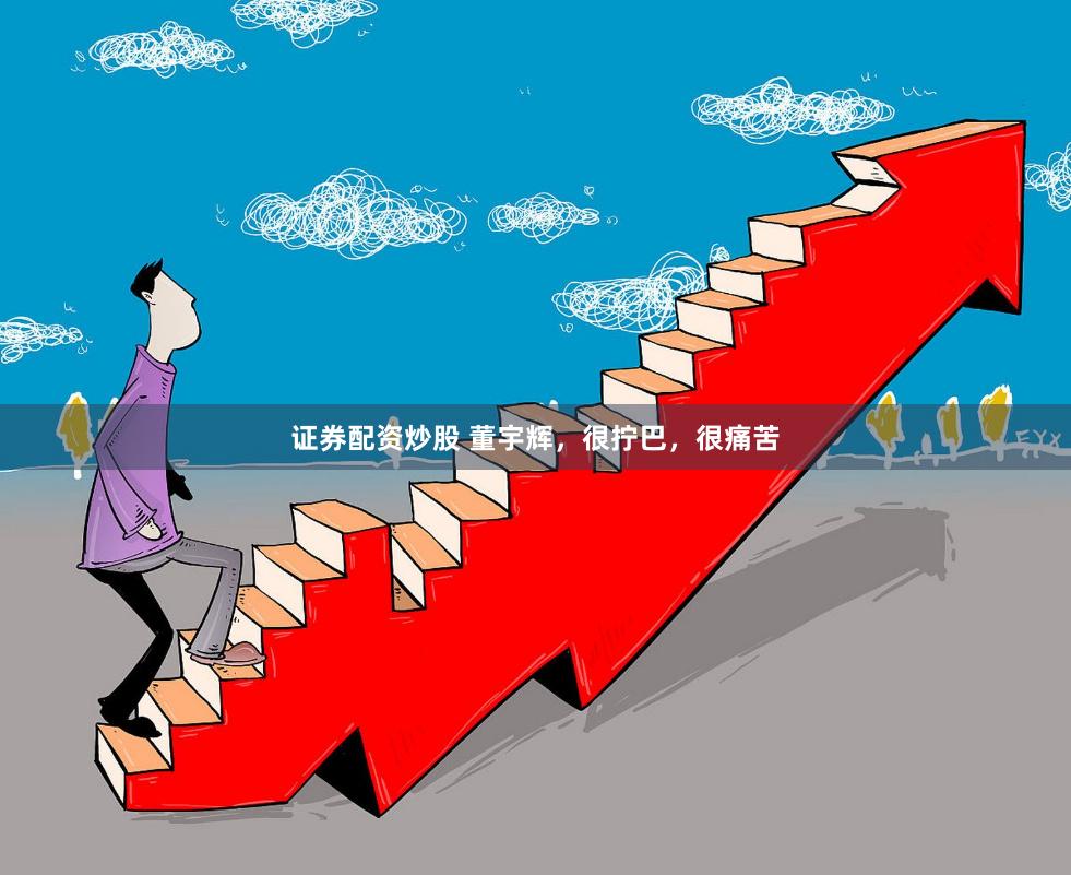 证券配资炒股 董宇辉，很拧巴，很痛苦