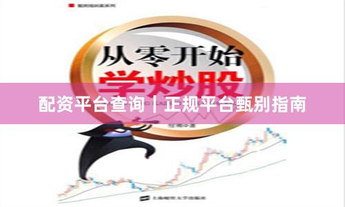 配资平台查询｜正规平台甄别指南